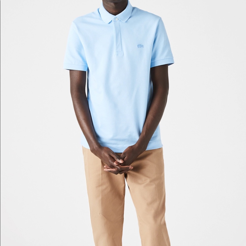 Men's Paris Regular Fit Stretch Cotton Piqué Polo